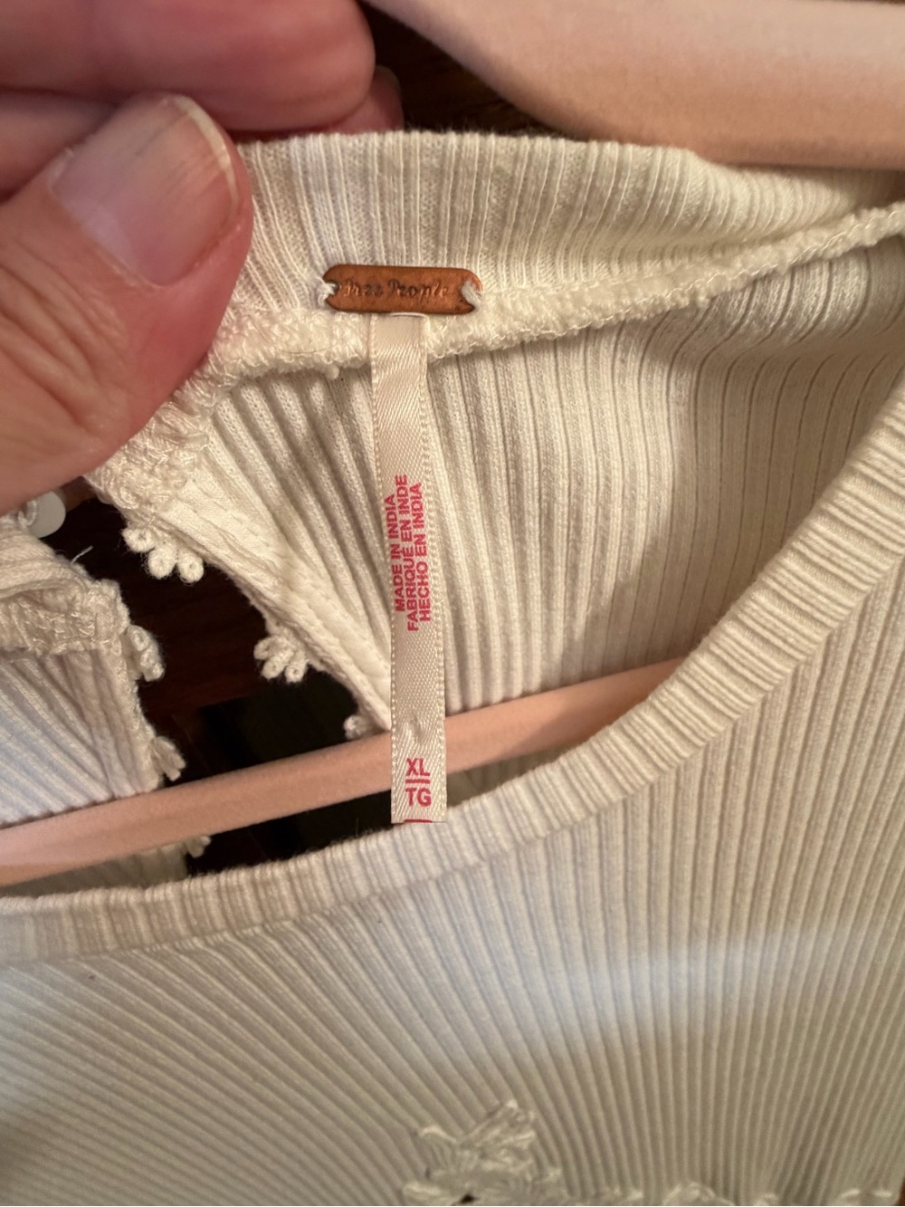Free People Serenity Cream Crochet-Waist Maxi Dress - Picture 6 of 6